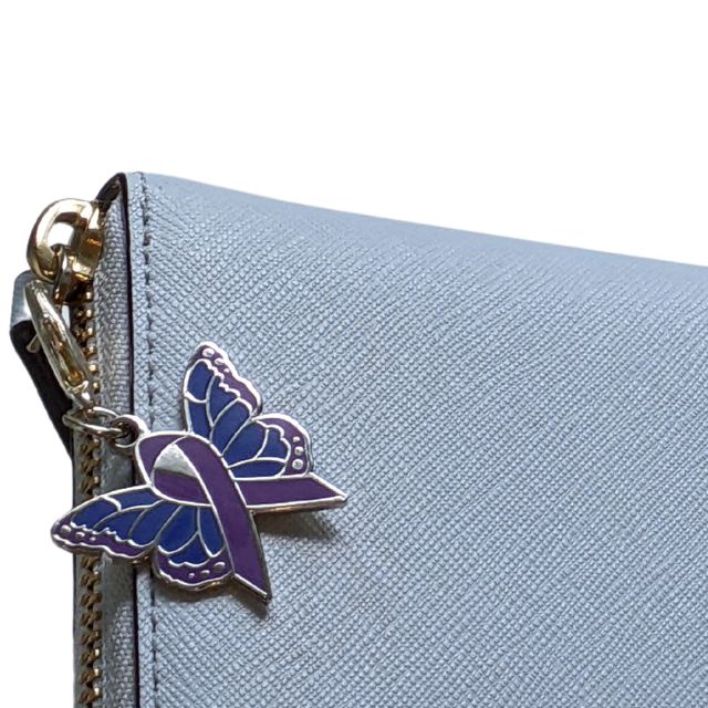 Butterfly Charm for Rheumatoid Arthritis Awareness